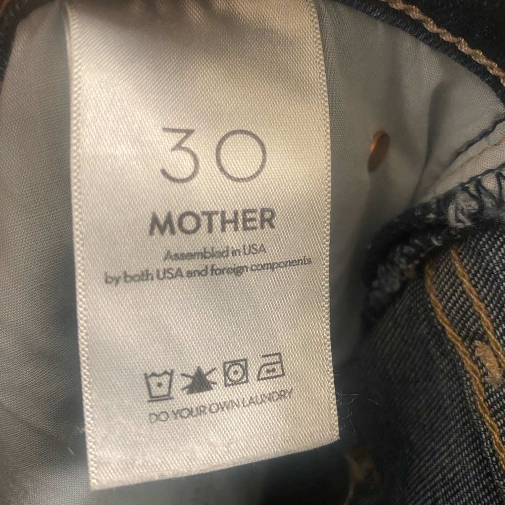 MOTHER Denim Women’s ‘The Doozy’ High Rose Flair Jeans - Picture 9 of 13